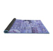 Sideview of Persian Blue Traditional Rug, tr3567blu