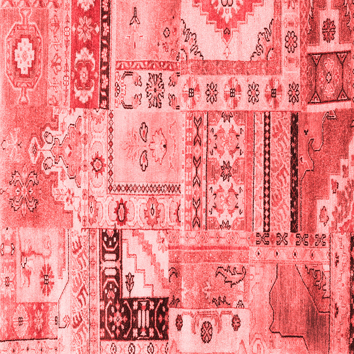 Machine Washable Persian Red Traditional Rug, wshtr3567red