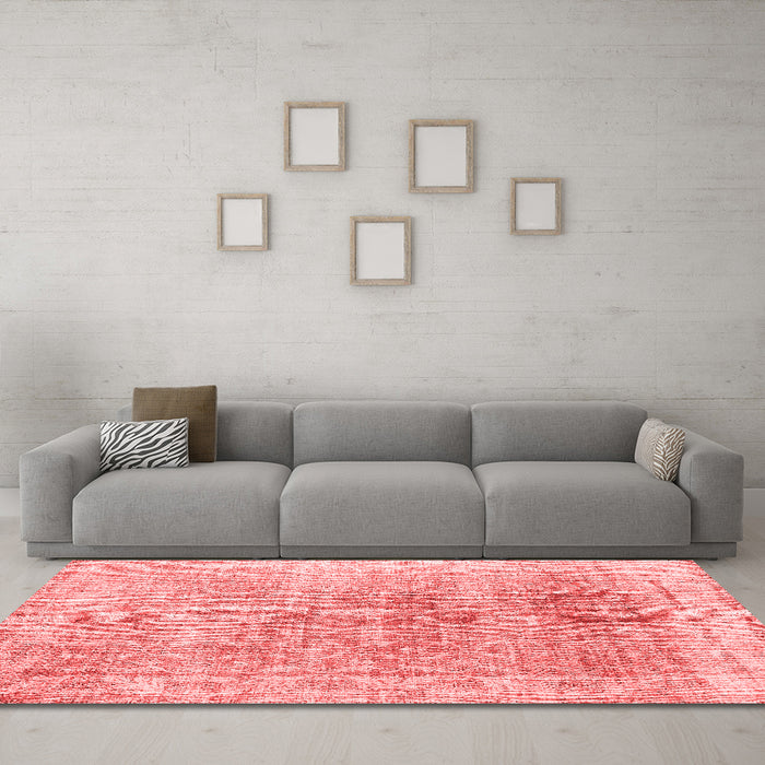 Traditional Red Washable Rugs