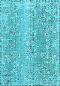 Persian Light Blue Traditional Rug, tr3569lblu