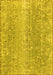 Persian Yellow Traditional Rug, tr3569yw