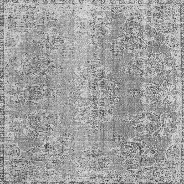 Serging Thickness of Persian Gray Traditional Rug, tr3569gry