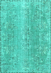 Persian Turquoise Traditional Rug, tr3569turq