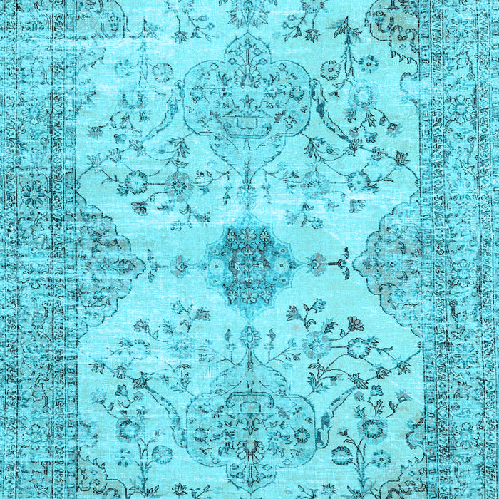 Persian Light Blue Traditional Rug, tr3570lblu