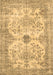 Machine Washable Persian Brown Traditional Rug, wshtr3570brn