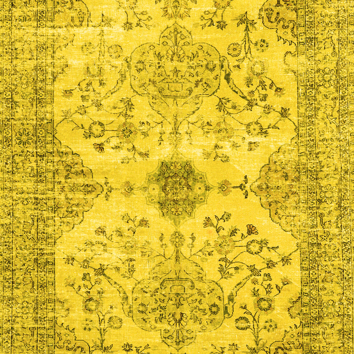 Persian Yellow Traditional Rug, tr3570yw