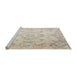 Sideview of Machine Washable Traditional Light French Beige Brown Rug, wshtr3571