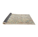 Sideview of Traditional Light French Beige Brown Persian Rug, tr3571