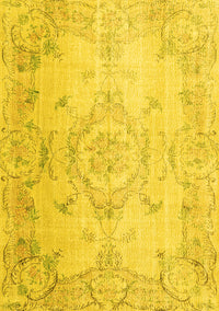 Persian Yellow Traditional Rug, tr3571yw