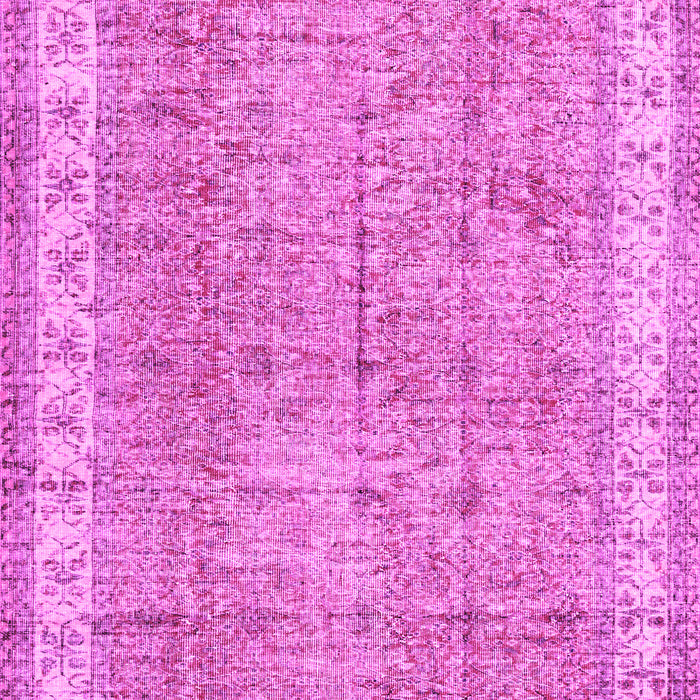 Machine Washable Persian Pink Traditional Rug, wshtr3572pnk