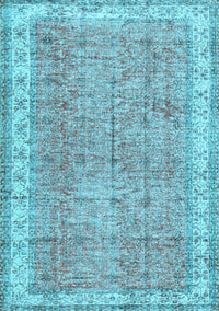 Persian Light Blue Traditional Rug, tr3572lblu