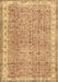 Machine Washable Persian Brown Traditional Rug, wshtr3572brn