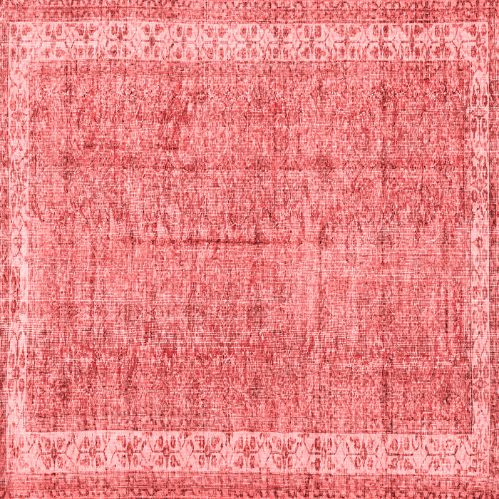 Machine Washable Persian Red Traditional Rug, wshtr3572red
