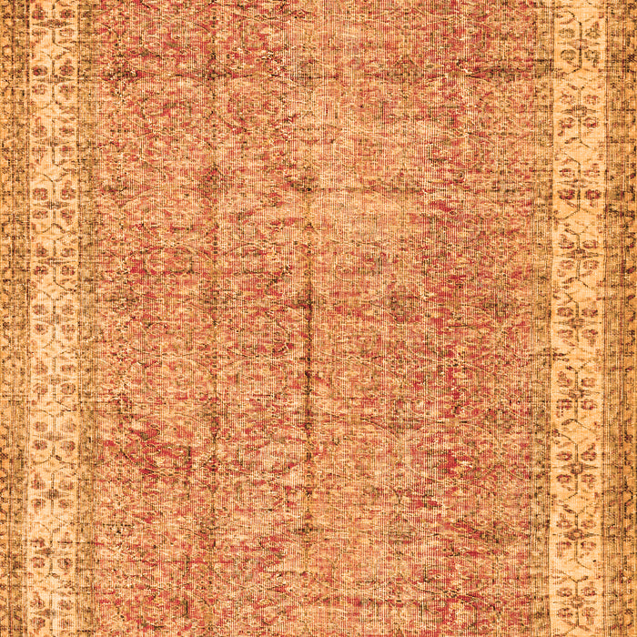 Persian Orange Traditional Rug, tr3572org