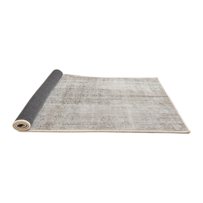 Sideview of Traditional Silver Pink Persian Rug, tr3574