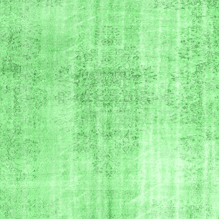 Machine Washable Persian Emerald Green Traditional Area Rugs, wshtr3574emgrn