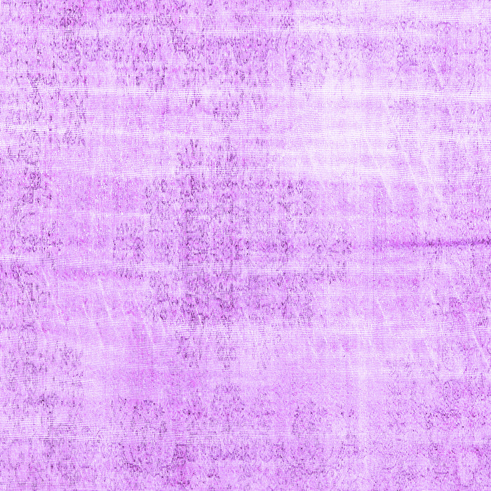 Square Persian Purple Traditional Rug, tr3574pur