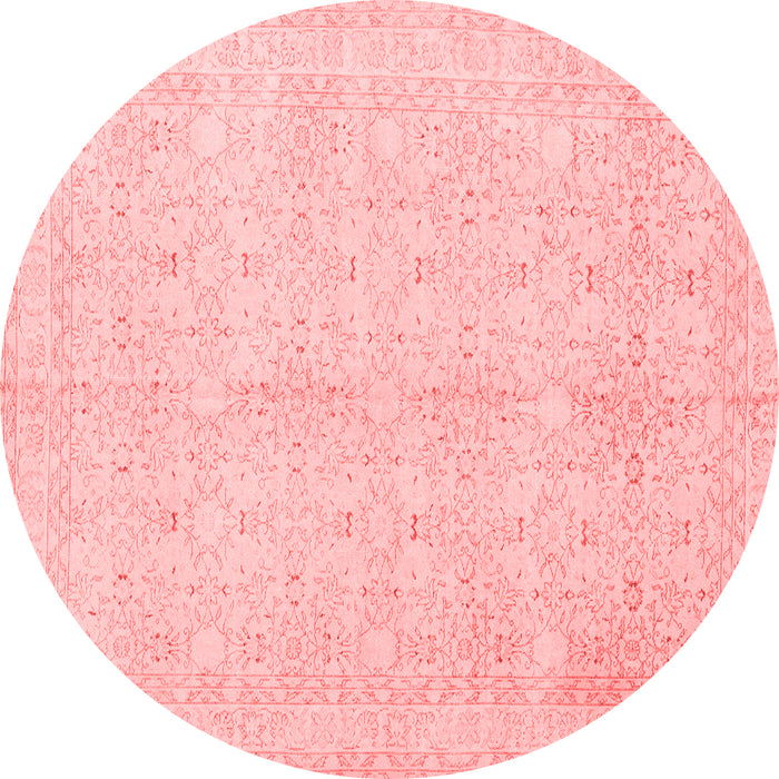 Machine Washable Persian Red Traditional Rug, wshtr3575red