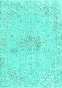 Persian Turquoise Traditional Rug, tr3576turq