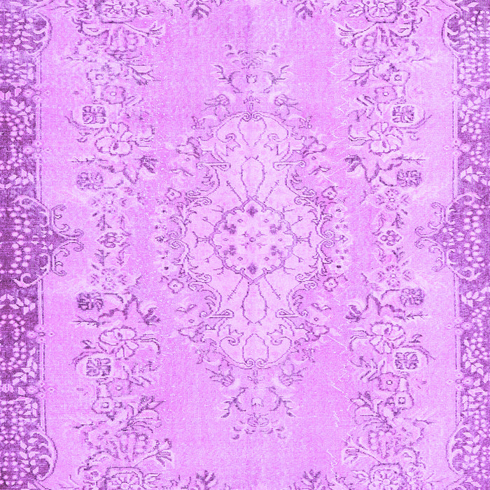 Machine Washable Persian Purple Traditional Area Rugs, wshtr3577pur