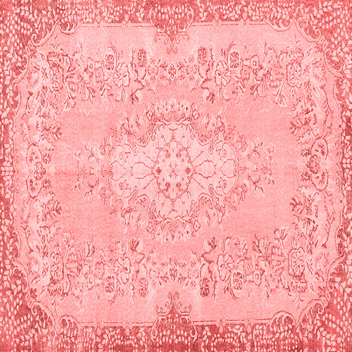Machine Washable Persian Red Traditional Rug, wshtr3577red