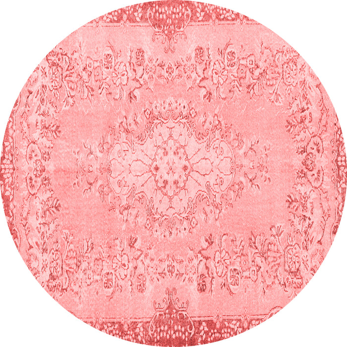 Machine Washable Persian Red Traditional Rug, wshtr3577red