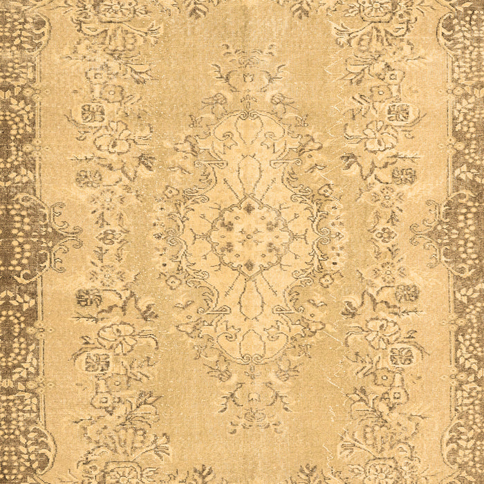 Machine Washable Persian Brown Traditional Rug, wshtr3577brn