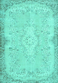 Persian Turquoise Traditional Rug, tr3577turq