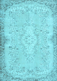Persian Light Blue Traditional Rug, tr3577lblu