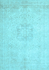 Persian Light Blue Traditional Rug, tr3578lblu