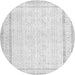 Machine Washable Persian Gray Traditional Rug, wshtr3579gry