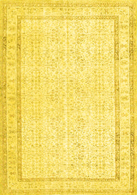 Persian Yellow Traditional Rug, tr3579yw