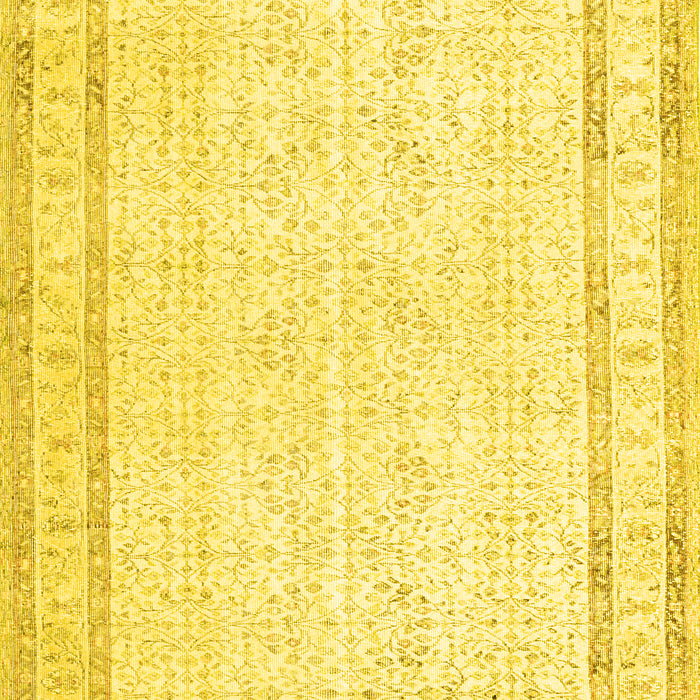 Persian Yellow Traditional Rug, tr3579yw