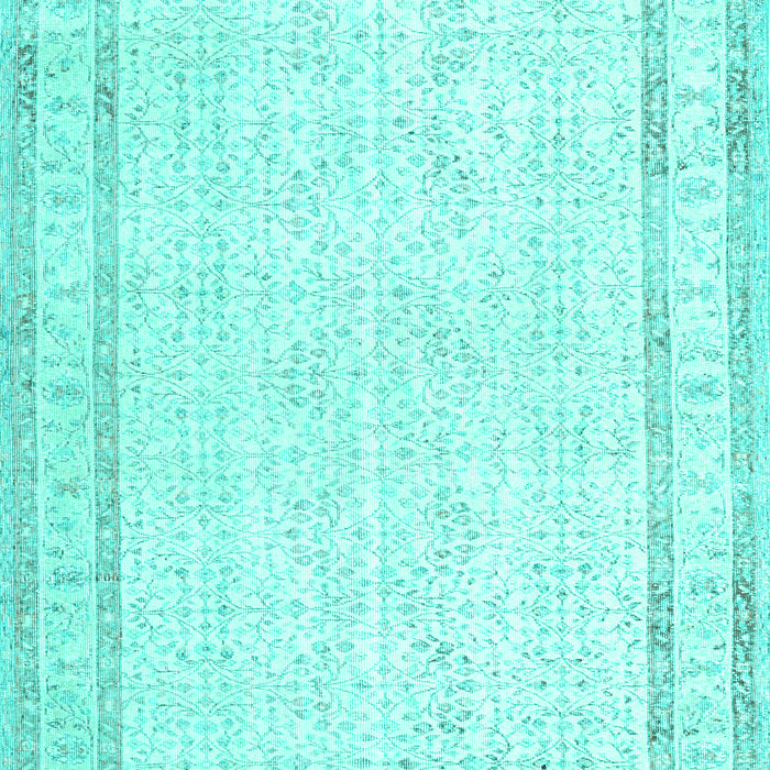 Persian Turquoise Traditional Rug, tr3579turq