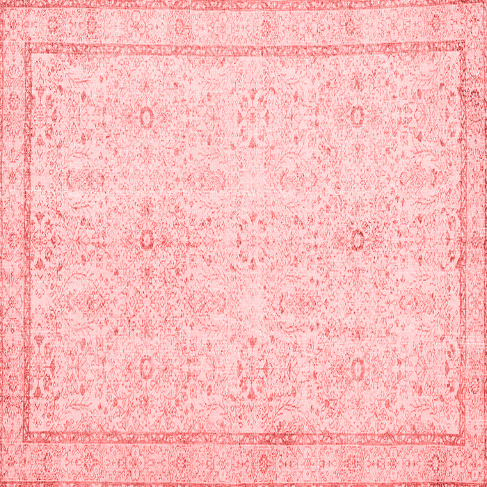 Machine Washable Persian Red Traditional Rug, wshtr3580red