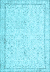 Persian Light Blue Traditional Rug, tr3580lblu