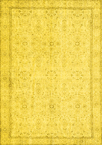 Persian Yellow Traditional Rug, tr3580yw