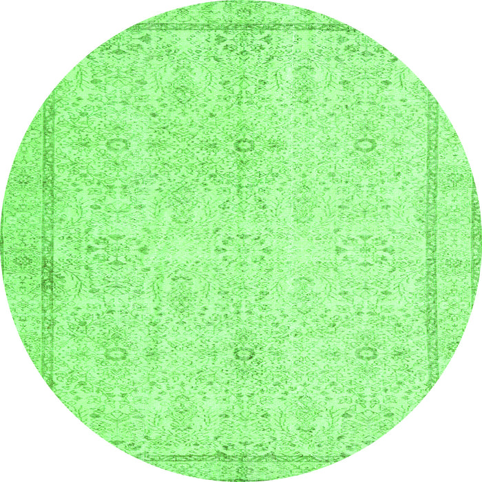 Machine Washable Persian Green Traditional Area Rugs, wshtr3580grn