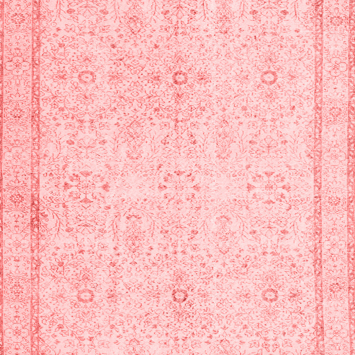 Machine Washable Persian Red Traditional Rug, wshtr3580red