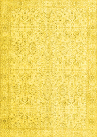 Persian Yellow Traditional Rug, tr3581yw