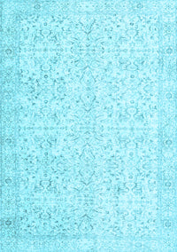 Persian Light Blue Traditional Rug, tr3581lblu