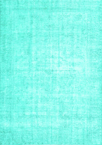 Persian Turquoise Traditional Rug, tr3582turq