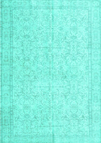 Persian Turquoise Traditional Rug, tr3583turq