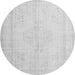 Machine Washable Persian Gray Traditional Rug, wshtr3584gry