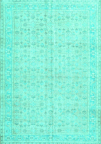 Persian Turquoise Traditional Rug, tr3585turq