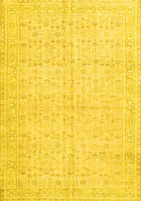 Persian Yellow Traditional Rug, tr3585yw