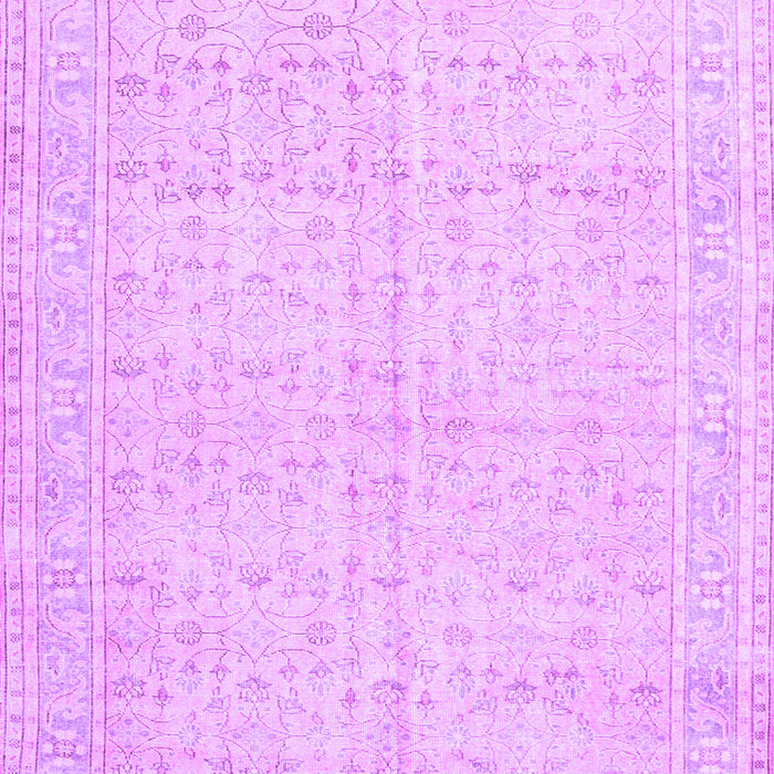Machine Washable Persian Purple Traditional Area Rugs, wshtr3585pur