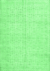 Persian Emerald Green Traditional Rug, tr3585emgrn