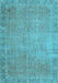 Persian Light Blue Traditional Rug, tr3587lblu