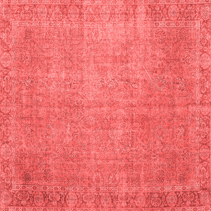 Machine Washable Persian Red Traditional Rug, wshtr3587red